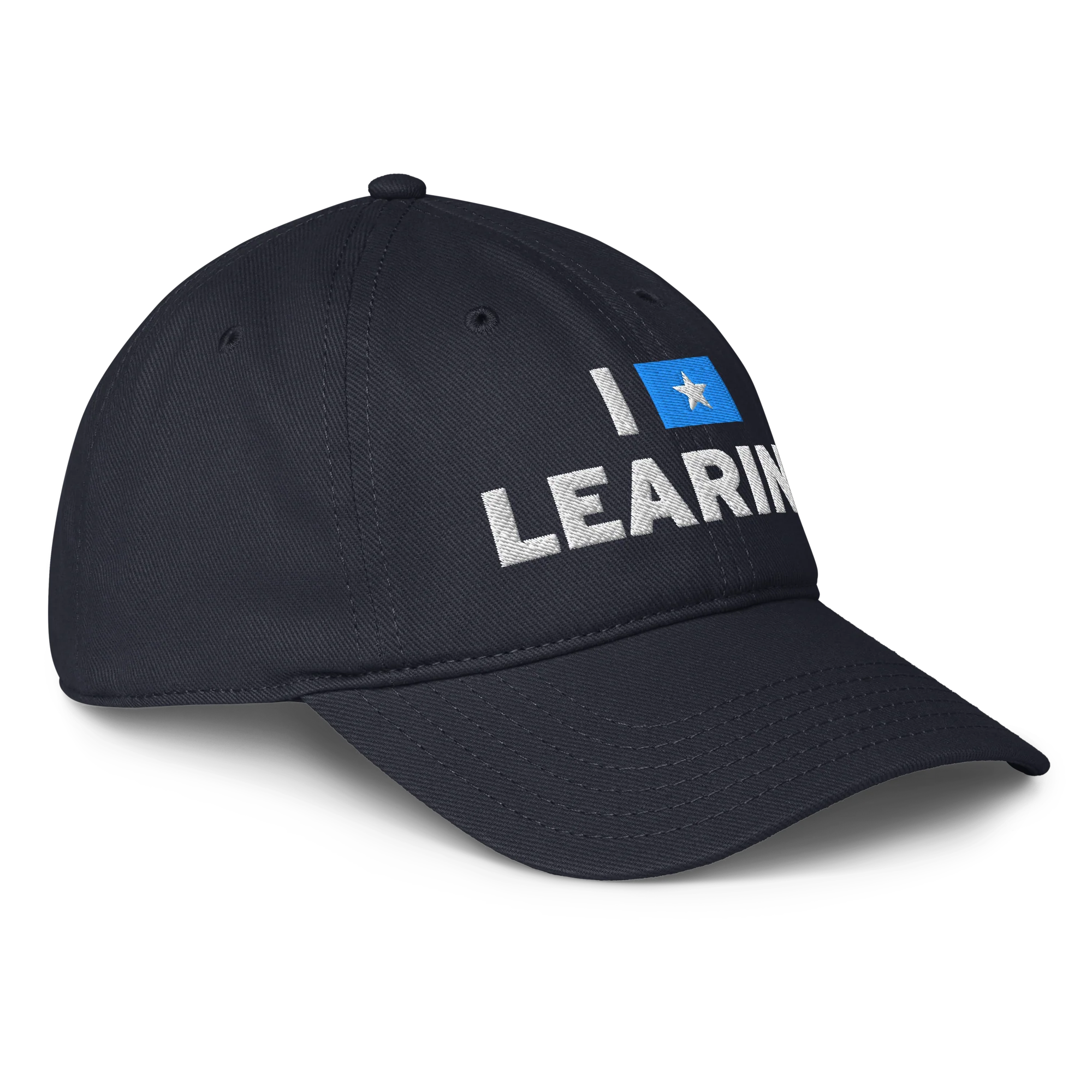 Learing Baseball Hat - Navy - Image 4