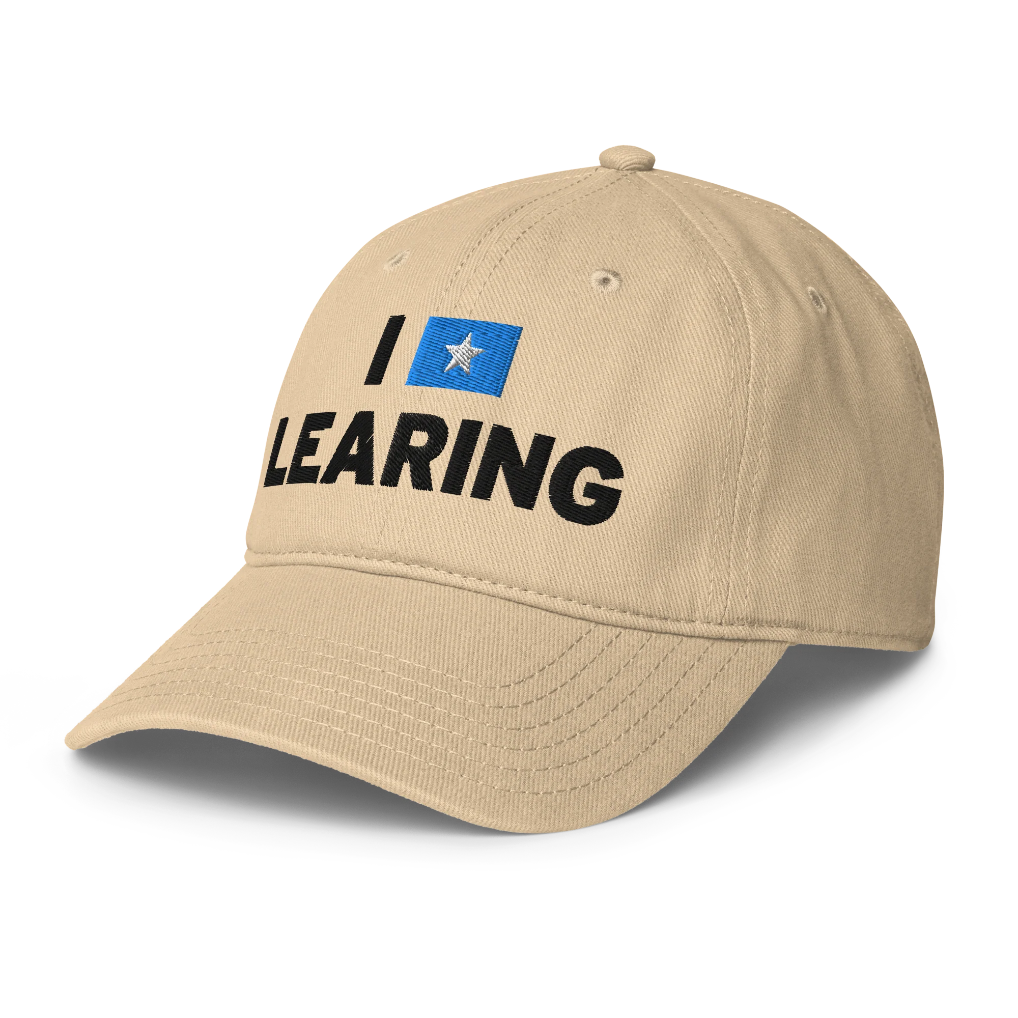 Learing Baseball Hat - Khaki - Image 3