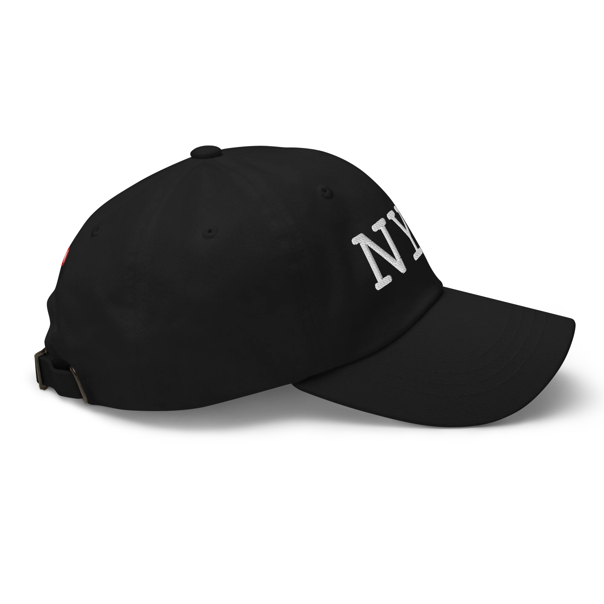 NY Commie Dad Hat - Black - Image 3