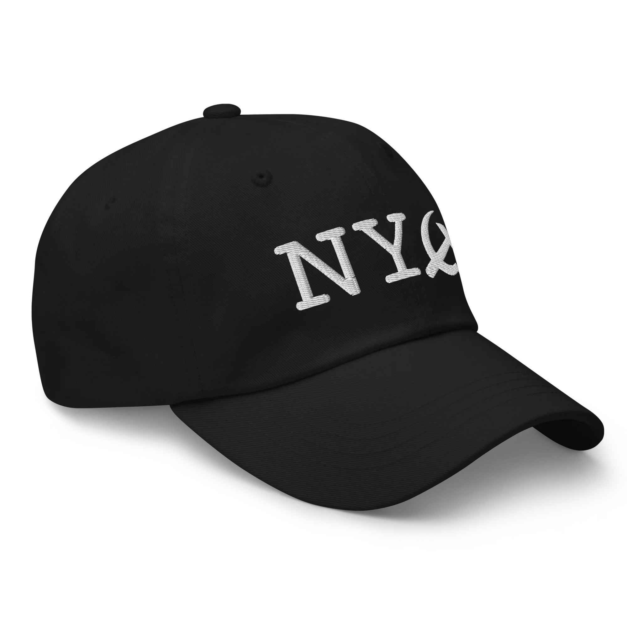 NY Commie Dad Hat - Black - Image 5