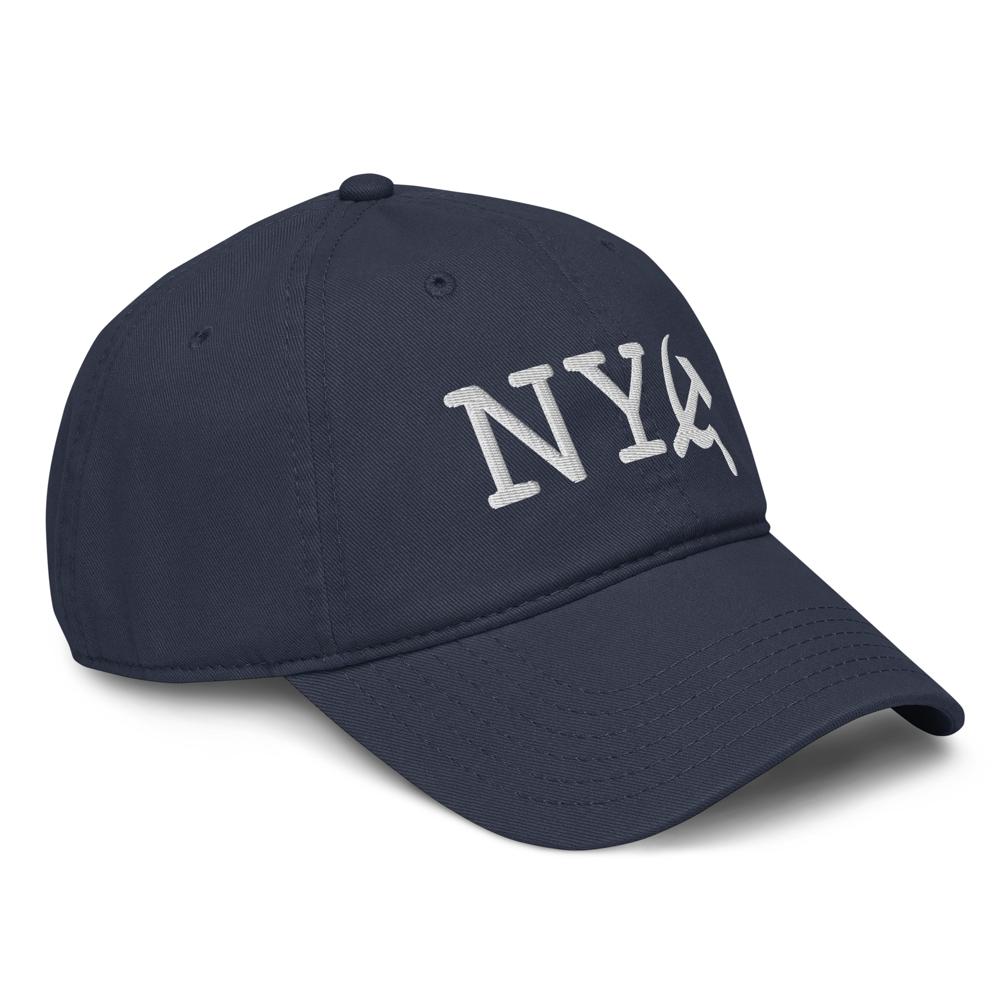 NY Commie Dad Hat - Navy - Image 4
