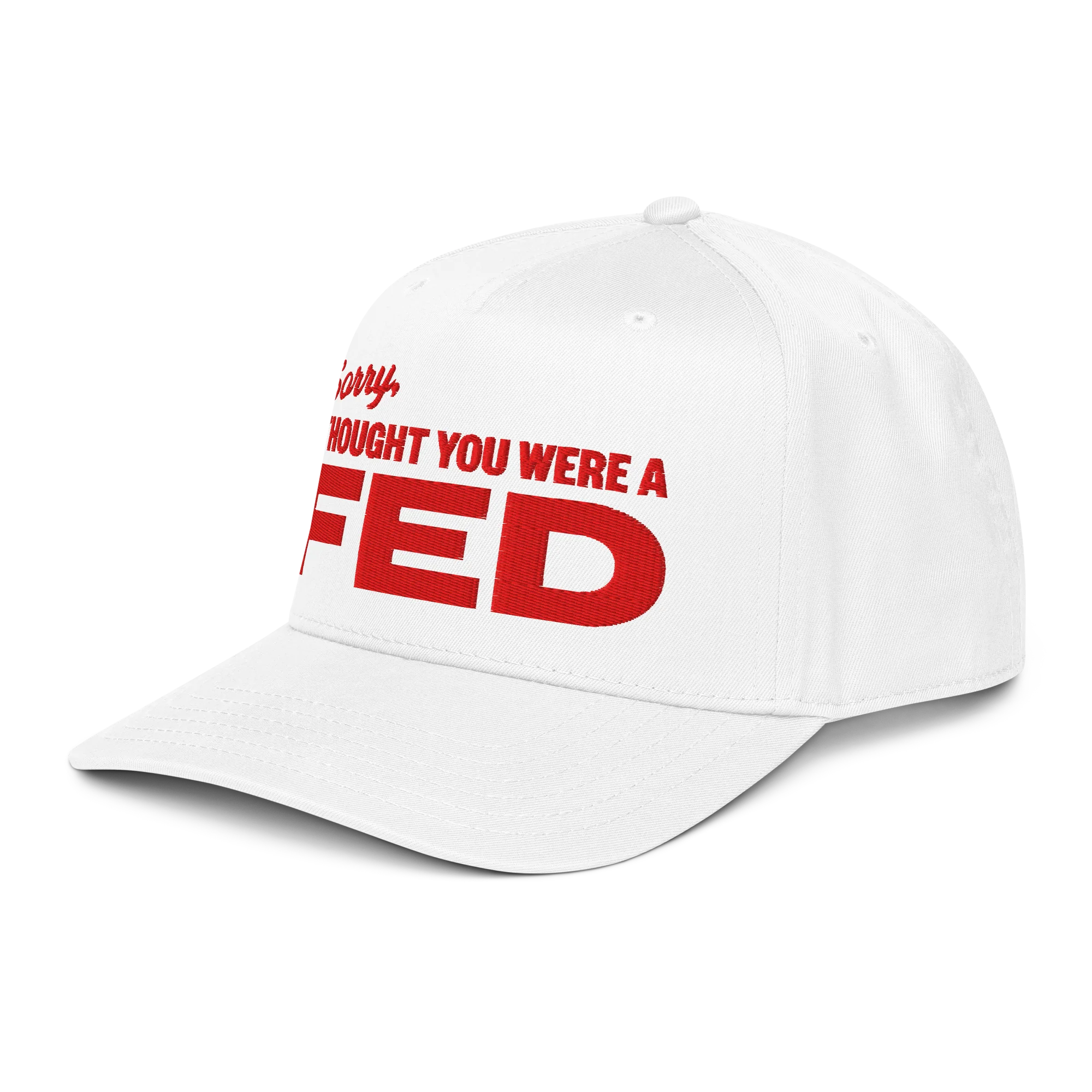 Thought You Were A Fed Baseball Hat - Image 3