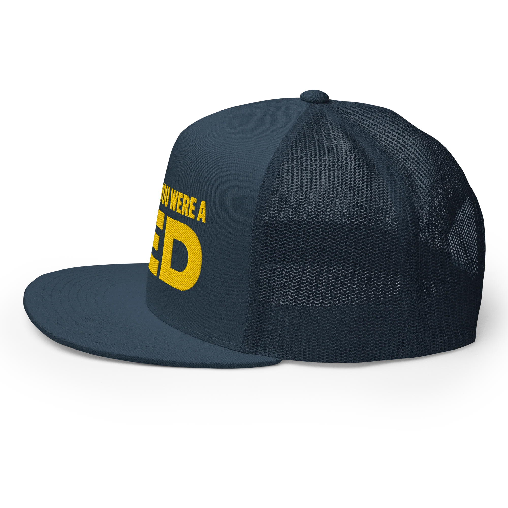 Thought You Were A Fed Trucker Hat - Navy - Image 3