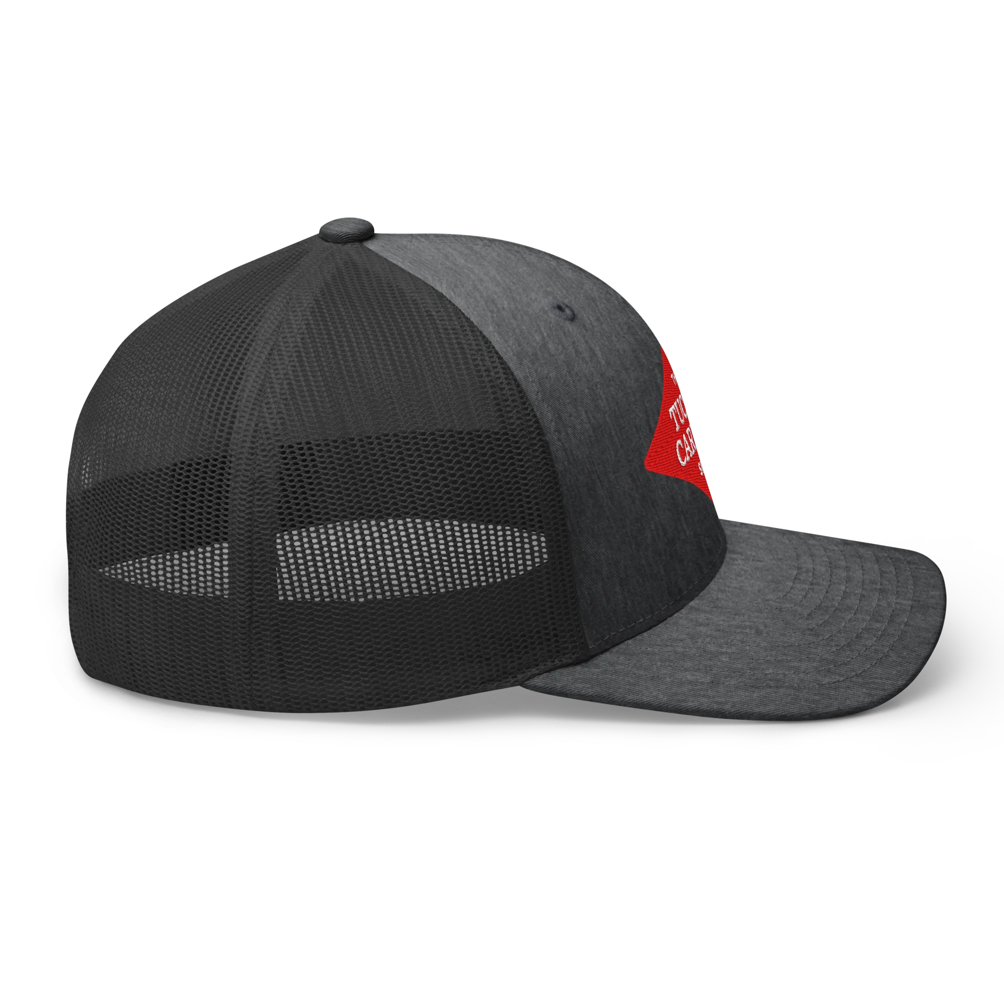 The Tucker Carlson Show Trucker Hat - Dark Gray - Image 3