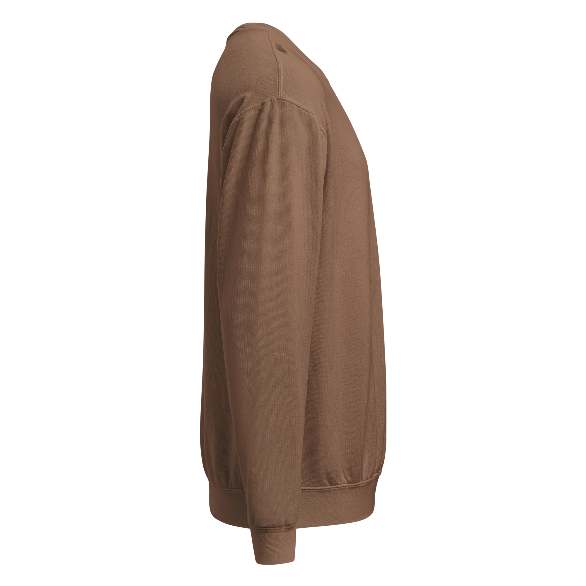 Tucker Carlson Show Garment-Dyed Crewneck - Espresso - Image 4