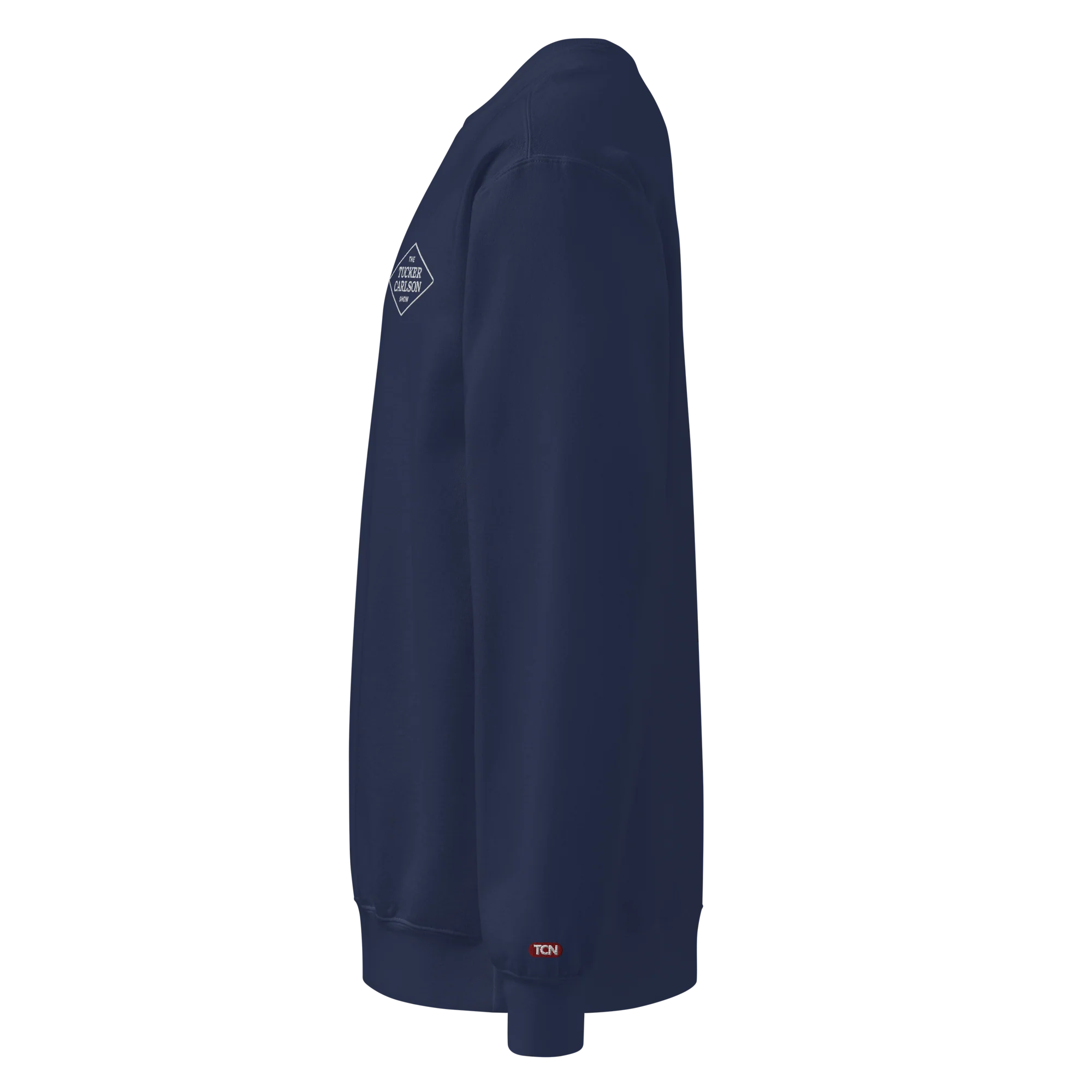 Tucker Carlson Show Garment-Dyed Crewneck - Navy - Image 3